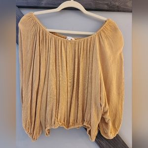 Women's elastic waist top, Medium
